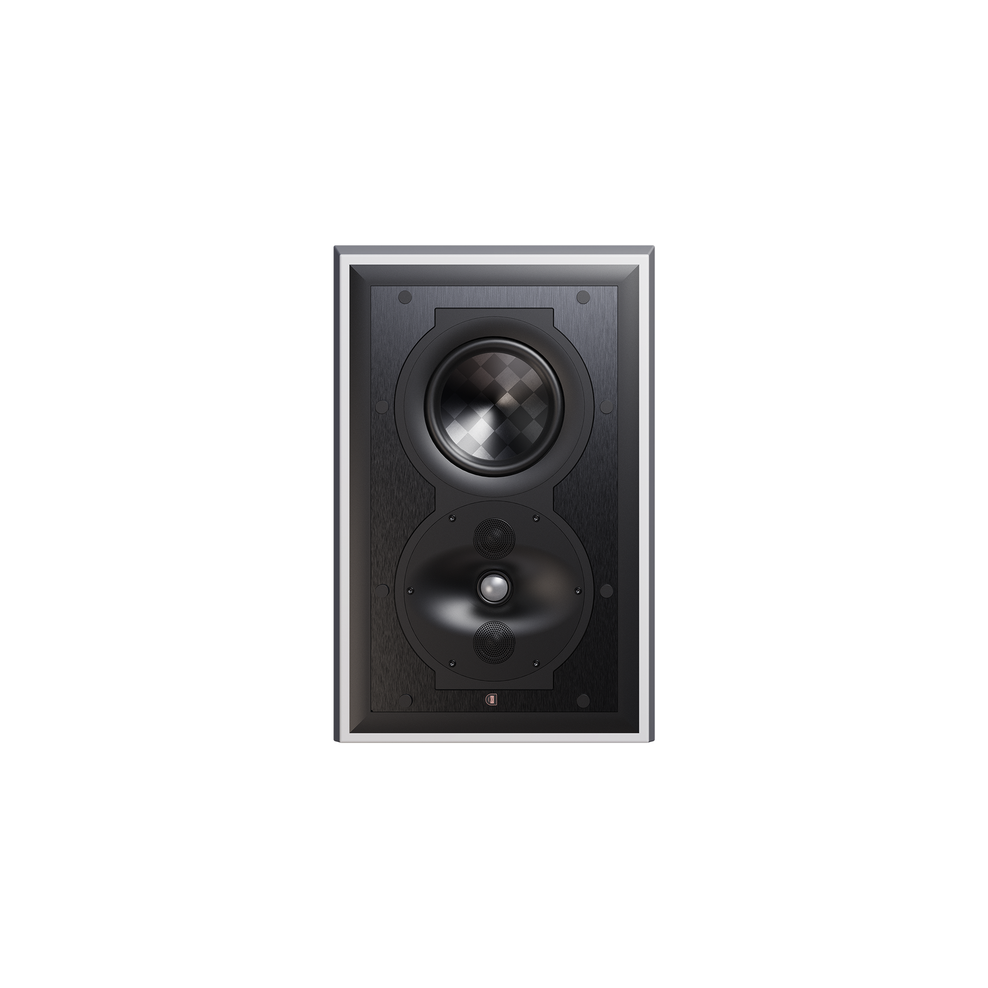 PERLISTEN On-Wall Speaker Frame Kits - Premium Home Theater & Audio Wall Mounting Solution for Surround Sound Systems
