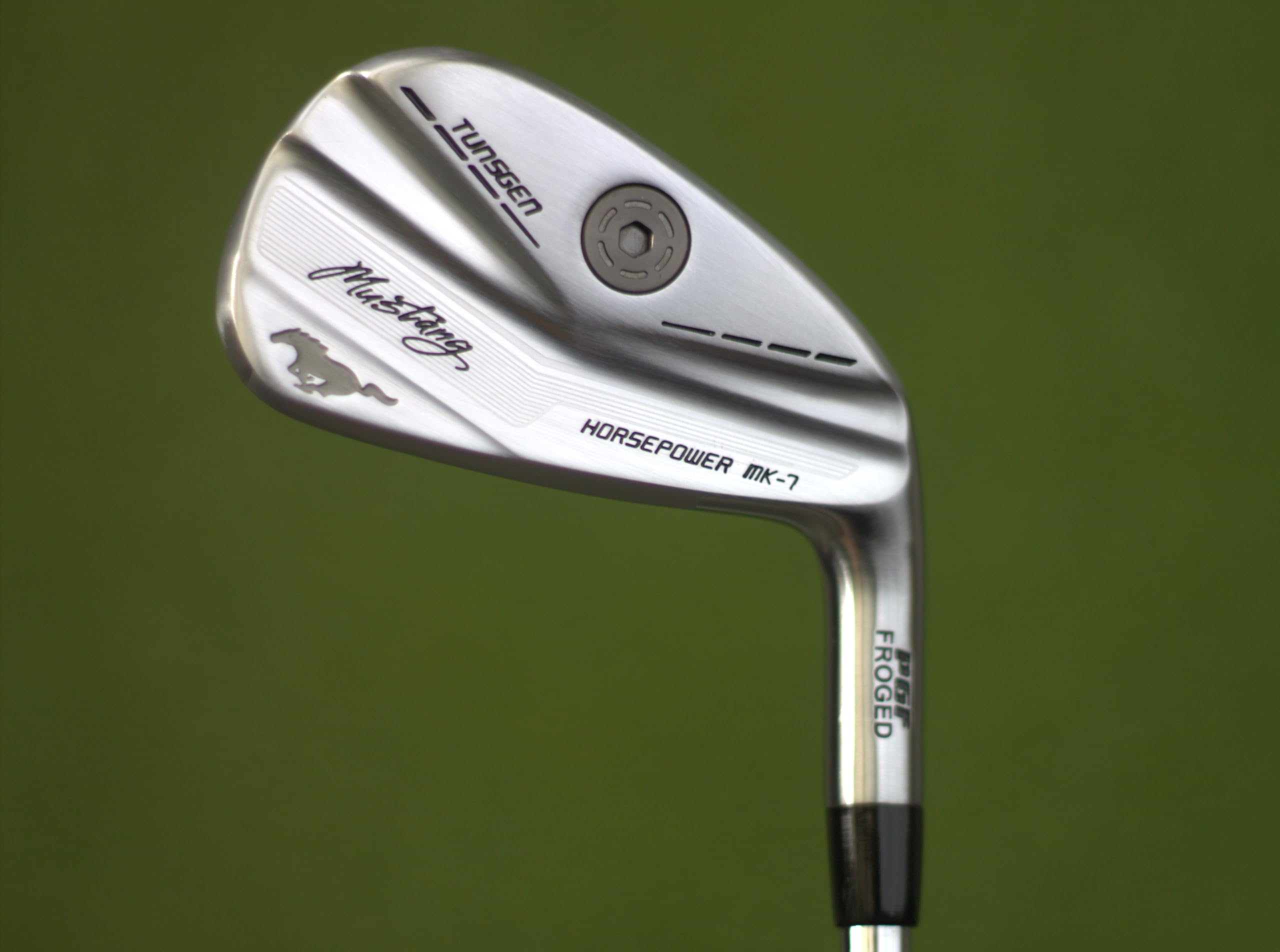 PGF Mustang Horsepower Pro Forged Utility Driving Iron - High Performance Golf Club for Precision Shots | Perfect for Fairway Play & Long Approach Shots