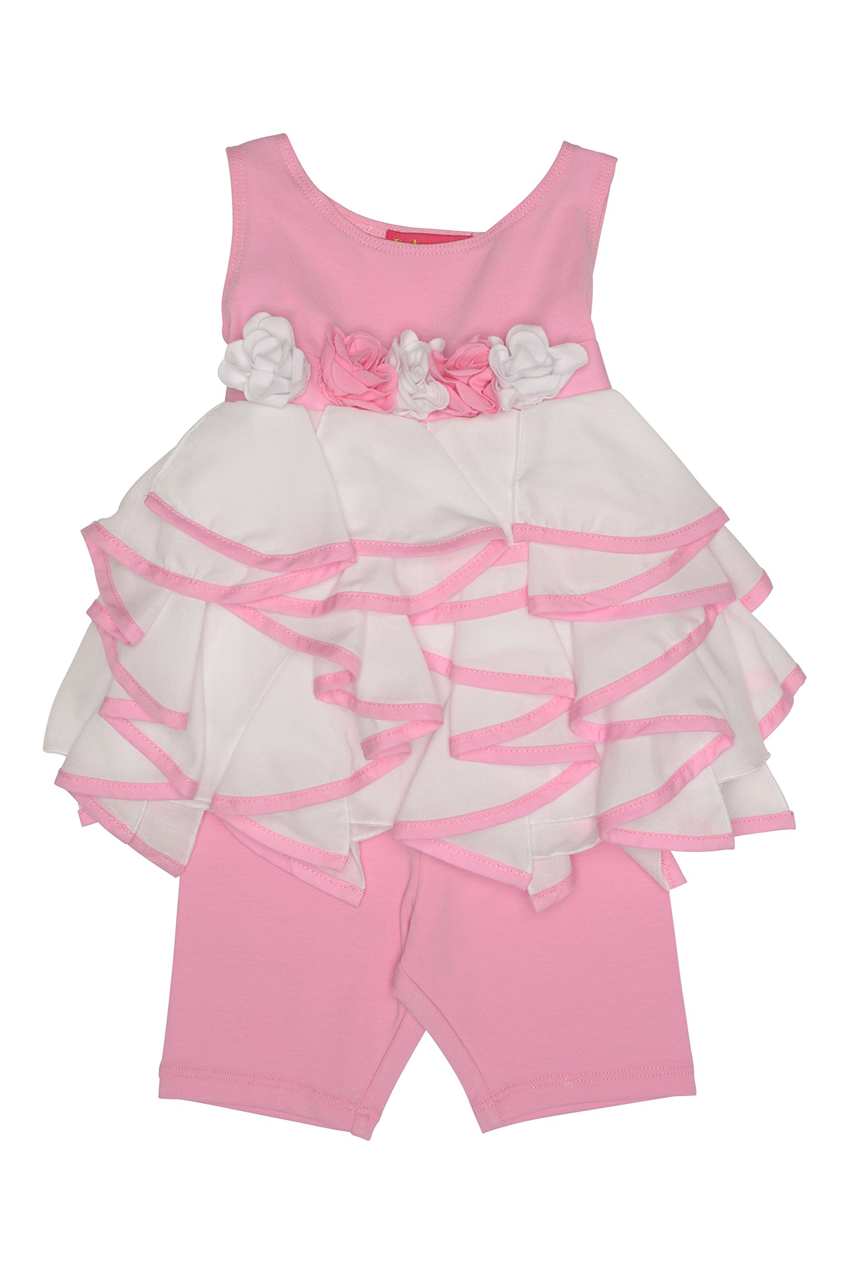 Baby Girl's Infant Be Mine Tunic & Legging Set - Soft Pink Outfit for Newborns | Perfect for Photo Shoots, Birthday Parties & Special Occasions