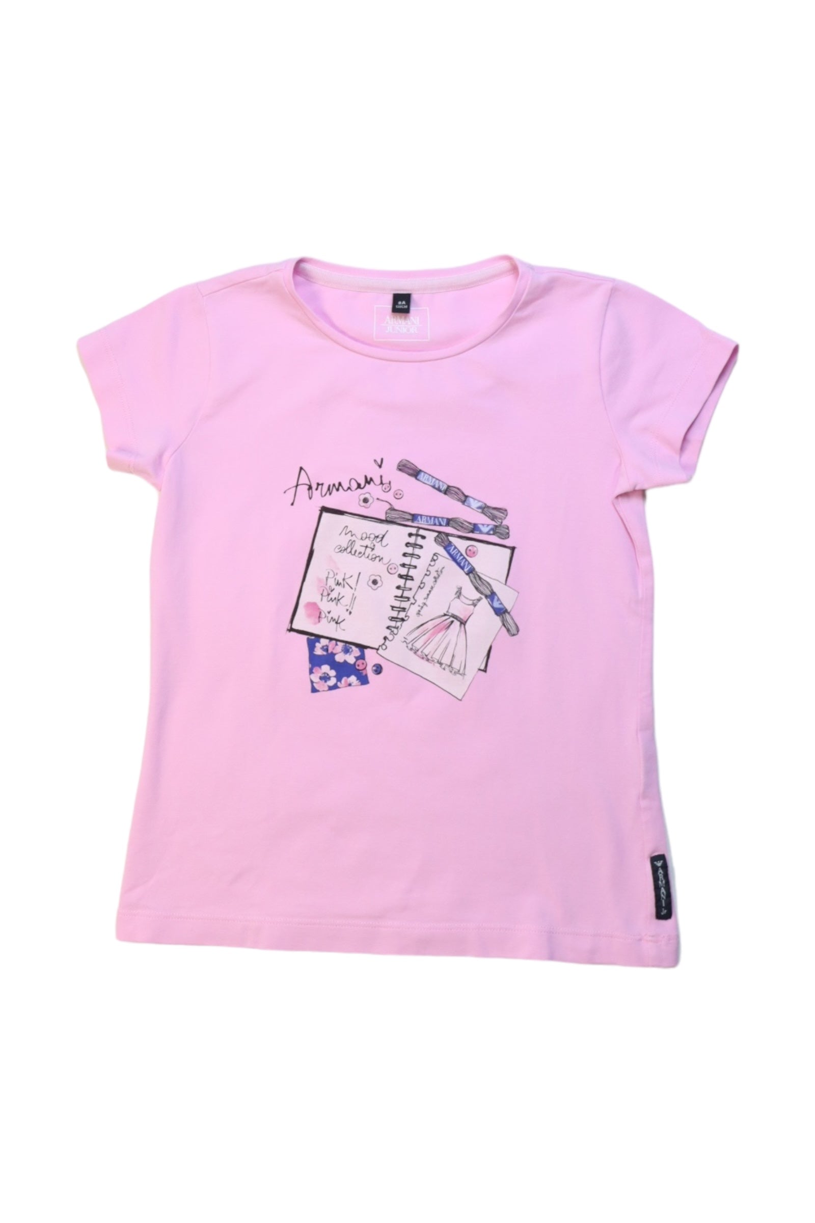 Armani Short Sleeve T-Shirt for Boys Age 8 - Premium Cotton Casual Tee for School, Playdates & Everyday Wear