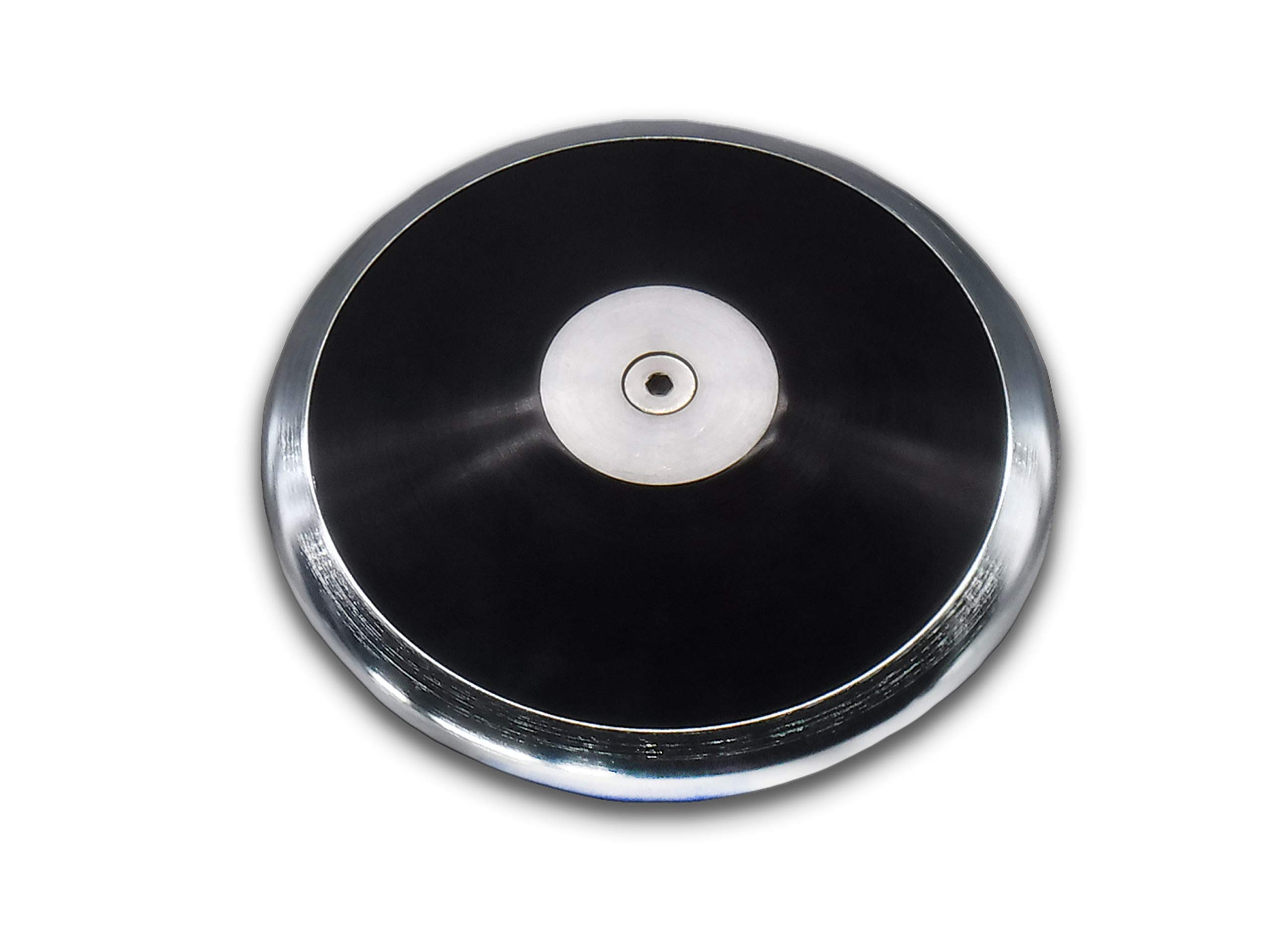 Black Diamond 1kg Discus for Women & Beginners - High School & Middle School Track & Field Equipment - Lo-Spin 65% Rim Weight for Easy Throwing & Confidence Building - Perfect for Training, Competitions & Youth Athletics