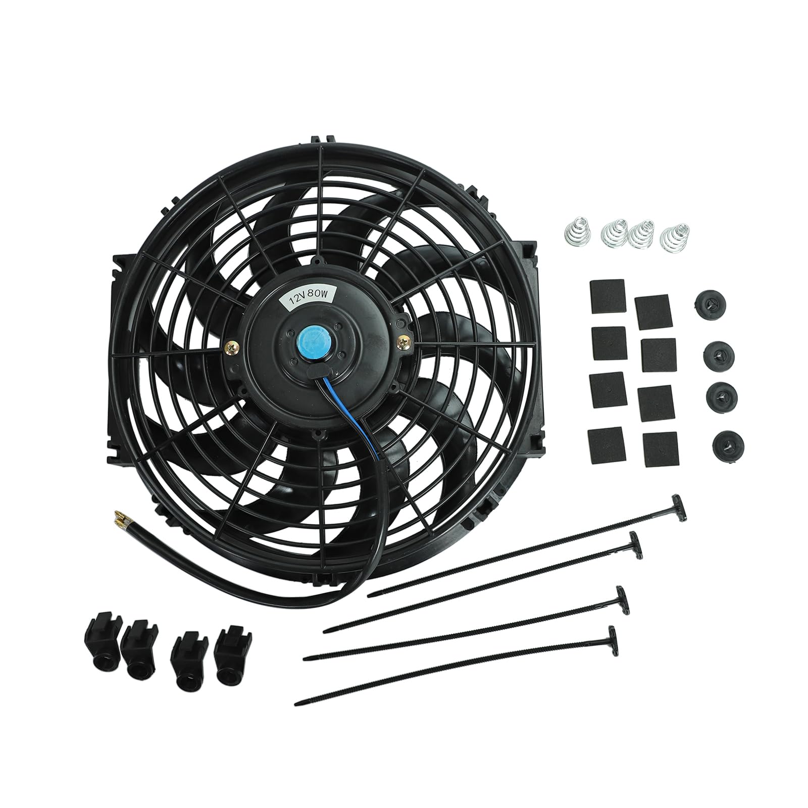 3 Row AA5052 Aluminum Radiator with 2X 12