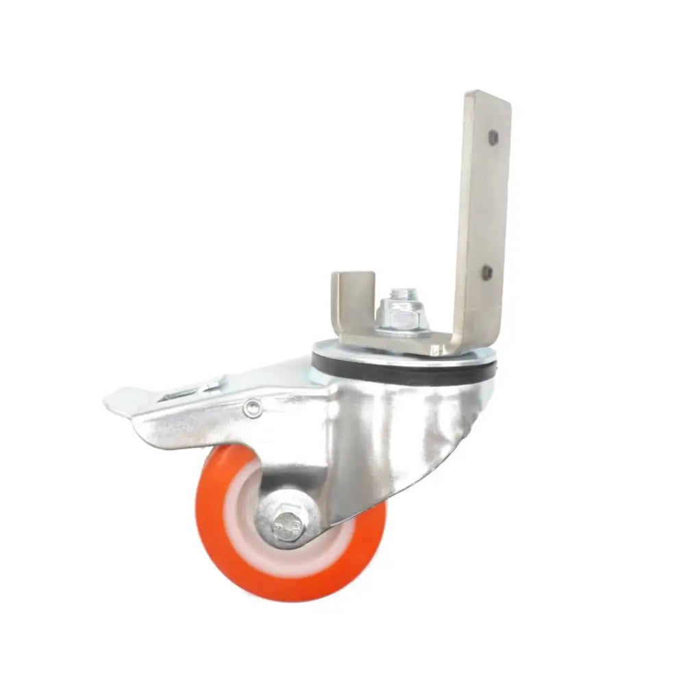 Castor Wheel Set for SIAT Case Taping Machines - Heavy Duty Replacement Casters for Packaging Equipment - Perfect for Warehouse, Shipping & Industrial Use