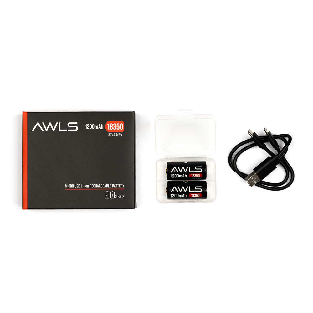 HRT AWLS USB Rechargeable Batteries - Long Lasting Power for Cameras, Gaming Controllers & Electronics | Eco-Friendly & Fast Charging