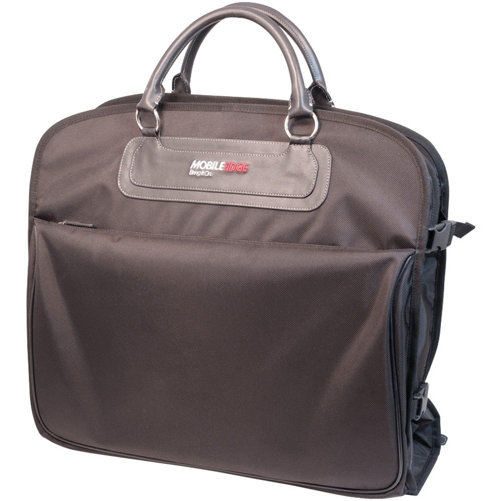Mobile Edge Deluxe Folding Garment Bag for Travel - Black (ME-DGB) | Carry-On Suitcase Organizer for Business Trips & Weddings