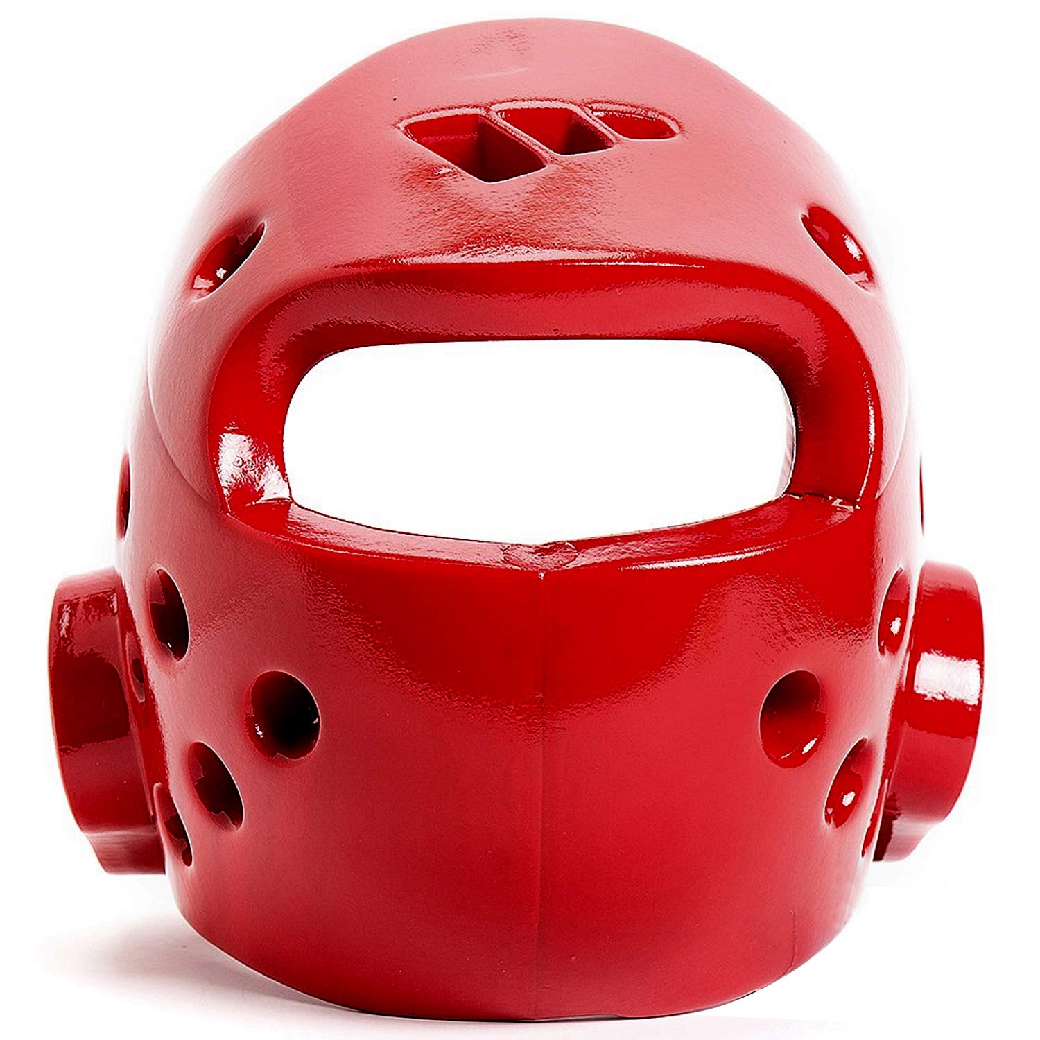 Adidas Taekwondo Head Guard for Kids & Adults - Small Size, Red (RD) - Protective Martial Arts Gear for Training & Competitions