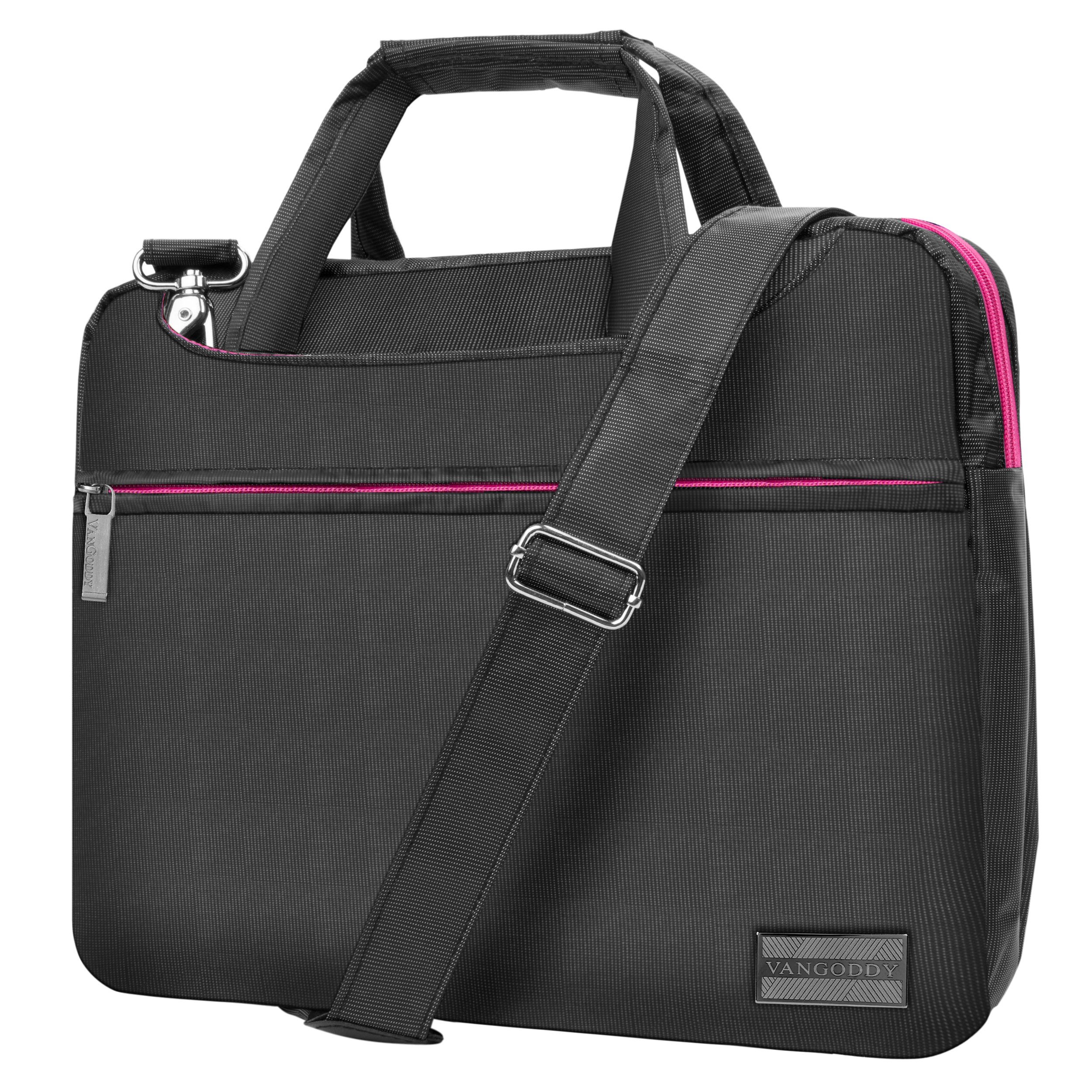 13.3-inch Slim Laptop Bag for Asus NovaGo, ROG Flow X13, Q326, VivoBook S13, ZenBook S13 Flip - Lightweight Pink Laptop Sleeve - Perfect for Work, School & Travel