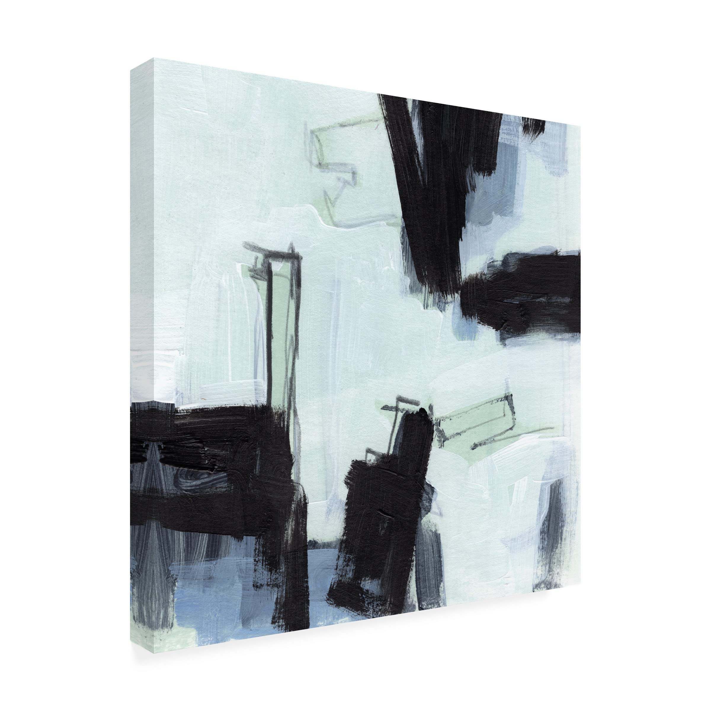 Fractal Sky II Canvas Art Print by Jennifer Paxton Parker - Modern Abstract Wall Decor for Living Room, Bedroom & Office - Ready to Hang Home Decor