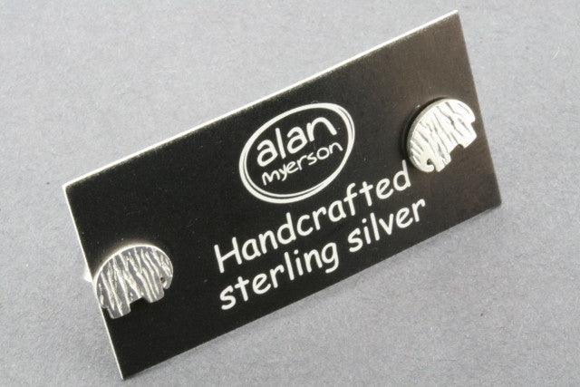 Baby Elephant Textured Stud Earrings - Cute Animal Jewelry for Women & Girls - Perfect for Gifts, Parties & Everyday Wear