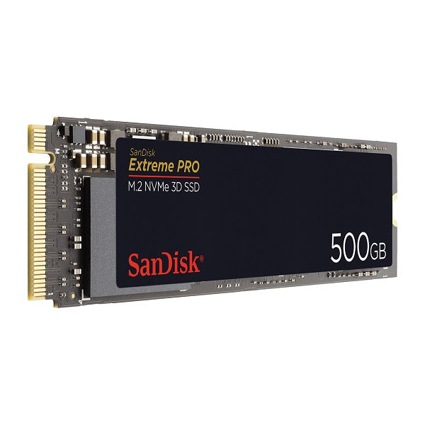 Extreme PRO M.2 NVMe 3D SSD 500GB - Up to 3,400MB/s Read Speed | High Performance Solid State Drive for Gaming, Video Editing & PC Upgrades