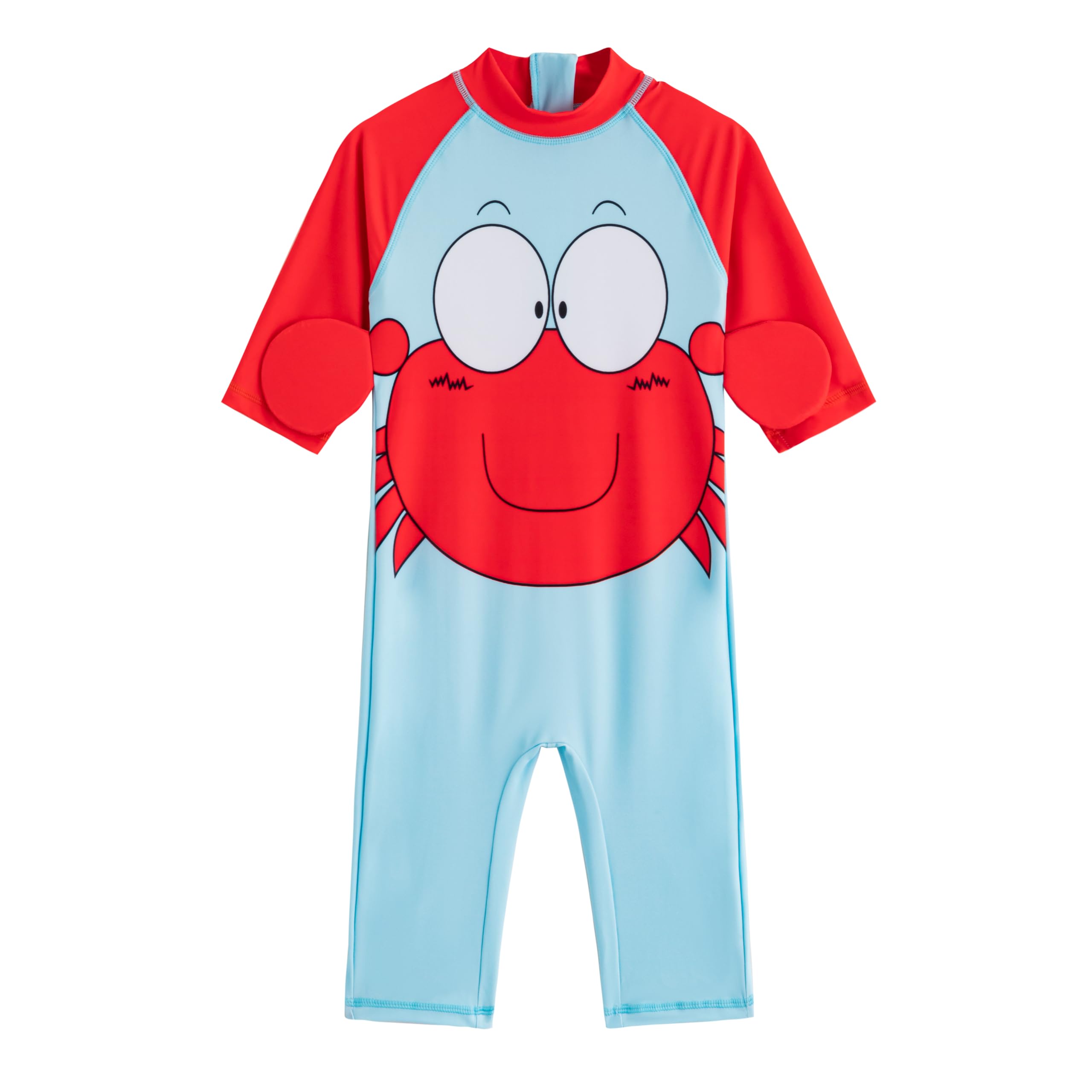 LIZENS Boys Long Sleeve Rash Guard Swimwear for Kids - Beach & Pool Protection