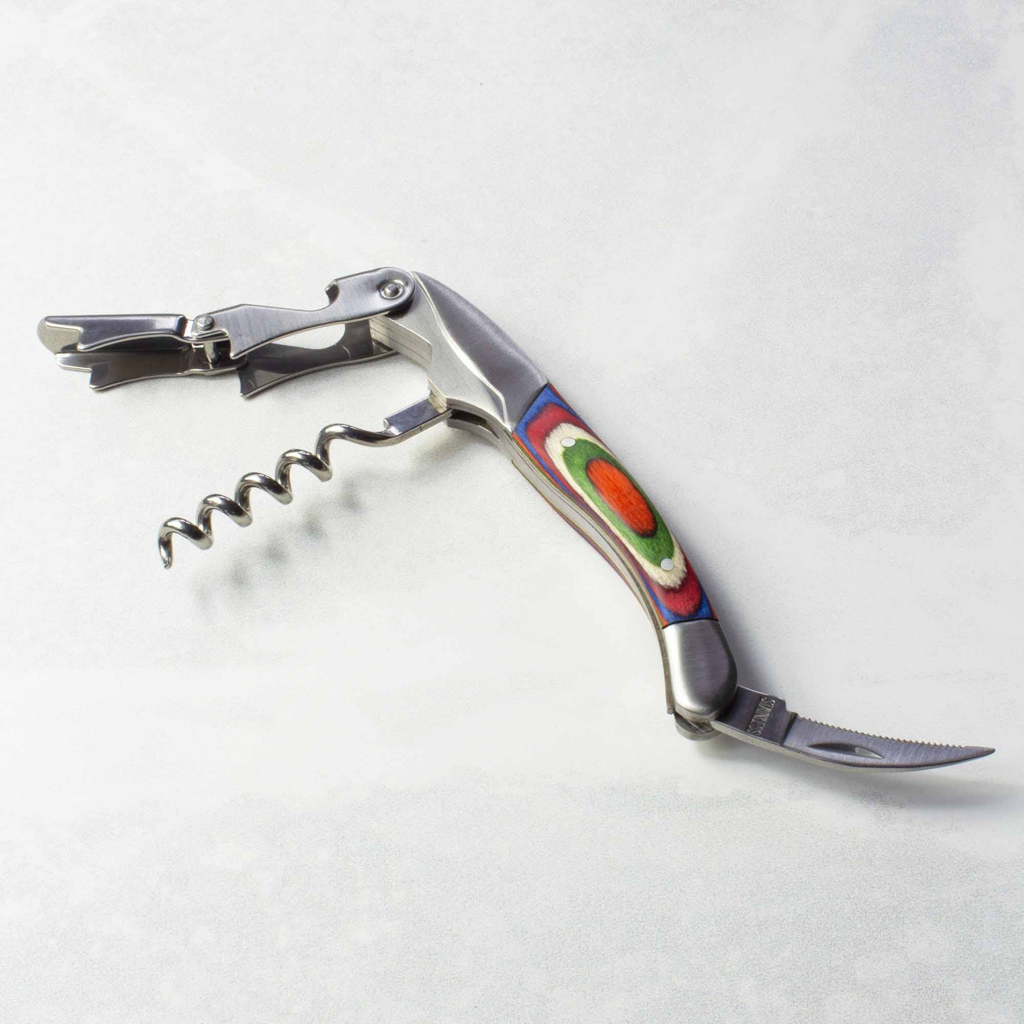 Baltique® Marrakesh Collection Waiter's Corkscrew - Premium Wine Bottle Opener for Restaurants, Bars & Home Entertaining - Elegant Wine Accessory for Sommeliers & Wine Lovers