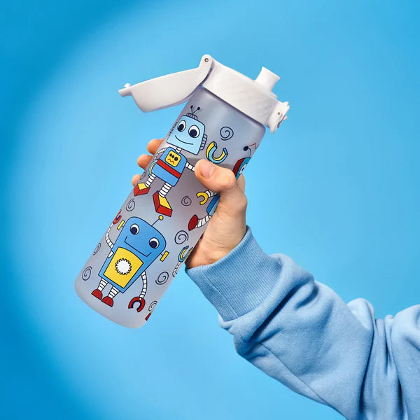 Ion8 Slim Leak-Proof Water Bottle 500ml (17oz) - BPA Free, Lightweight & Portable for Gym, Hiking, Travel & Office Use