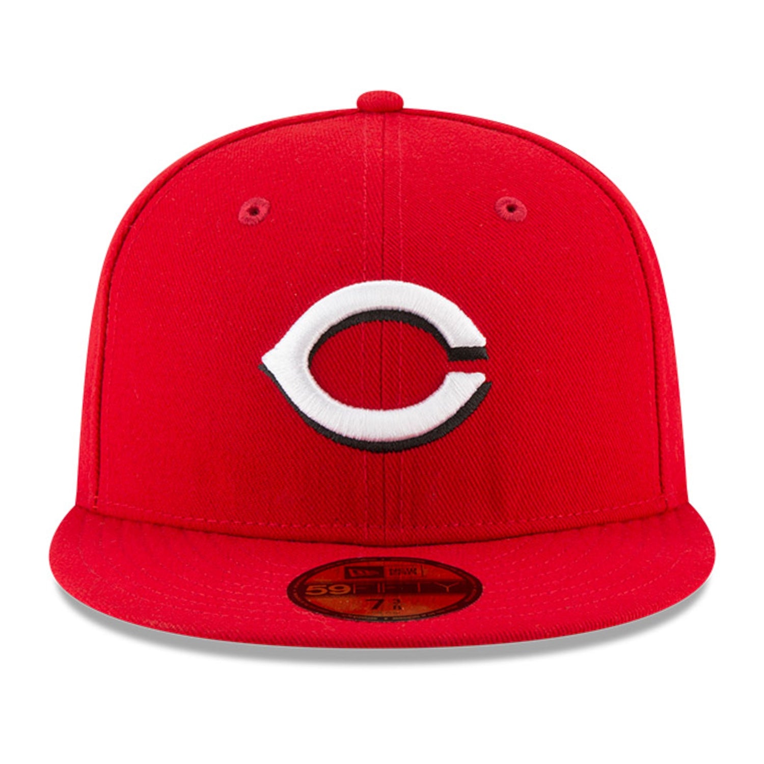 New Era 59Fifty Authentic MLB Baseball Cap - Cincinnati Reds Home Team Fitted Hat, Red - Perfect for Baseball Games, Sports Events & Streetwear Fashion