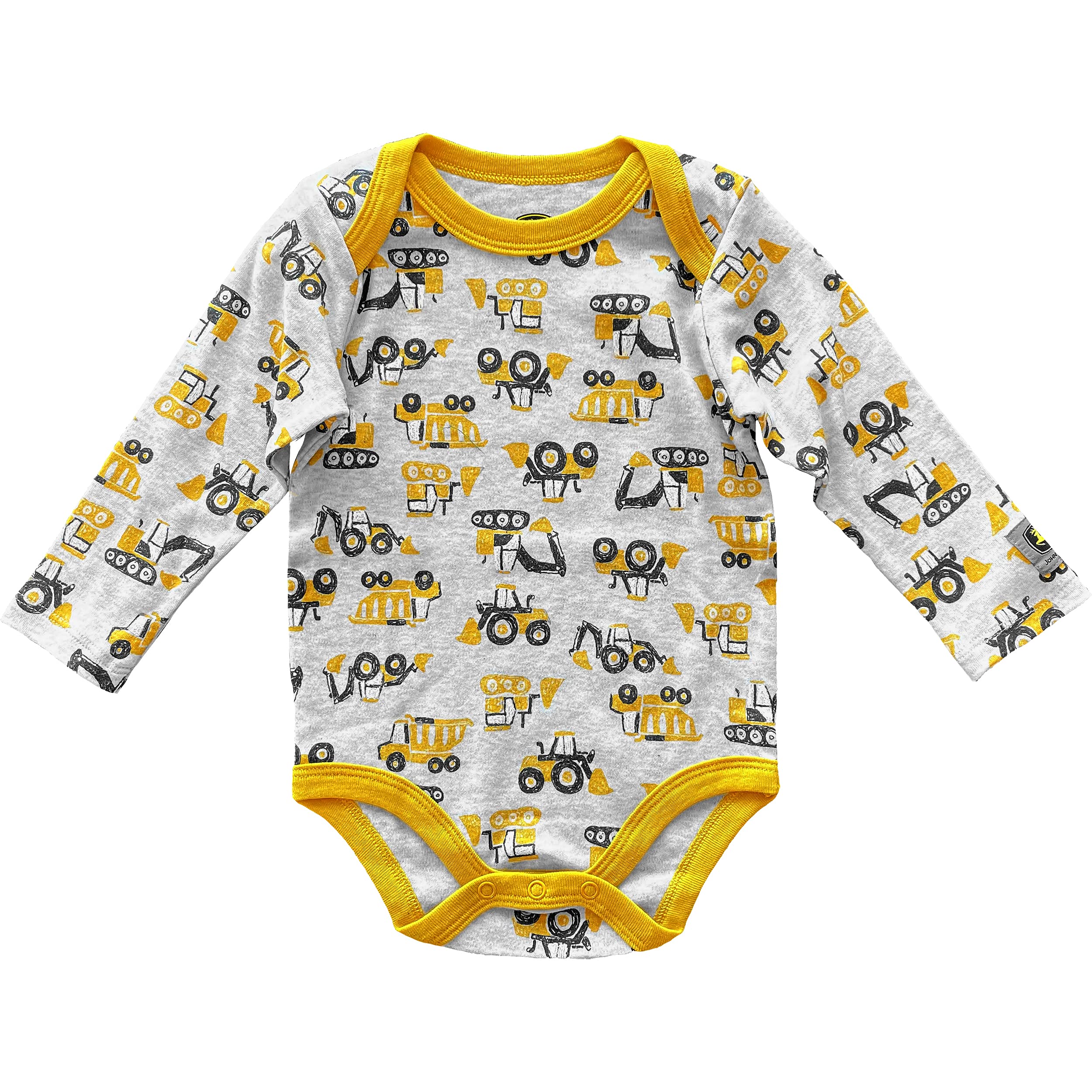 John Deere Baby Boys' Bodysuit - 100% Cotton Infant Onesie for Playtime & Outdoor Adventures