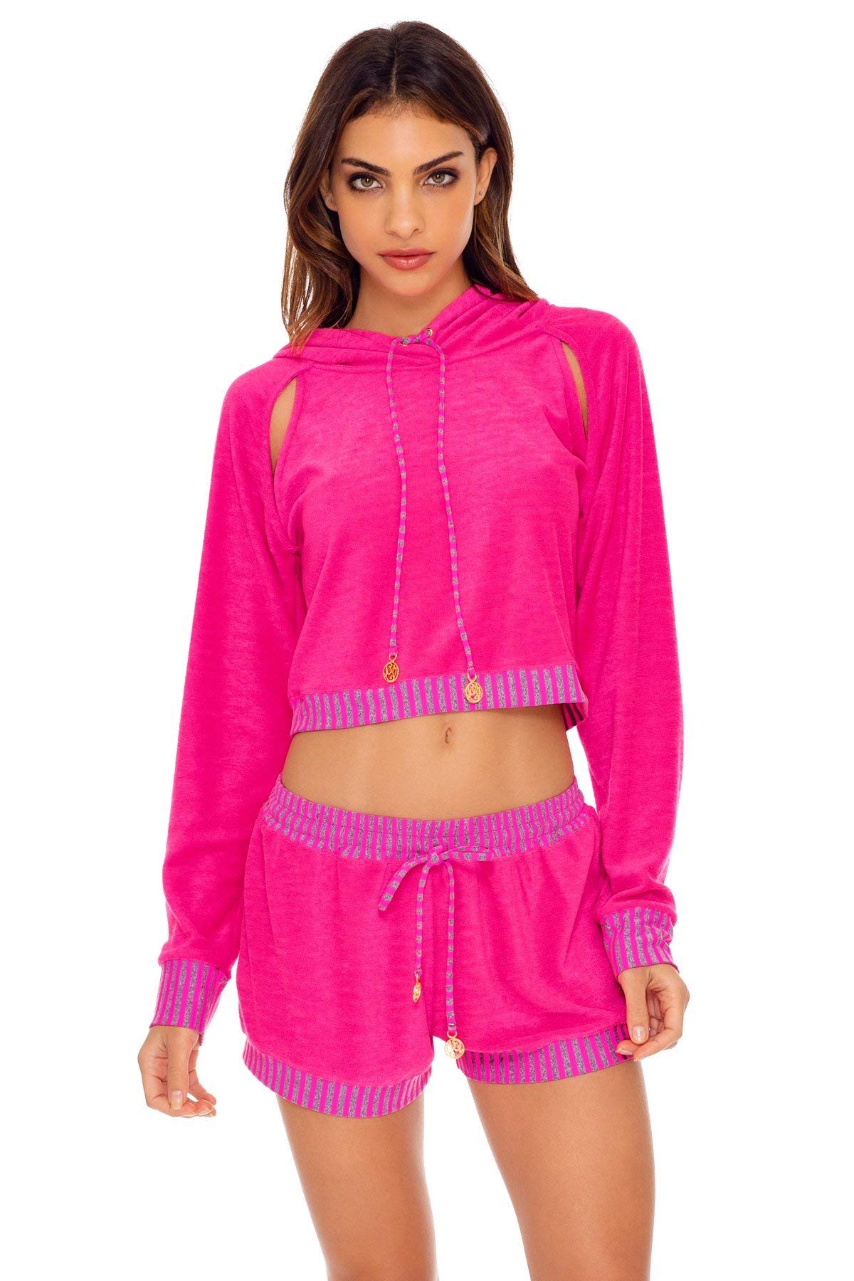 Glow Baby Glow Women's Relaxed Lounge Shorts - Soft Comfortable Sleepwear & Home Wear for Yoga, Relaxation & Summer Outfits