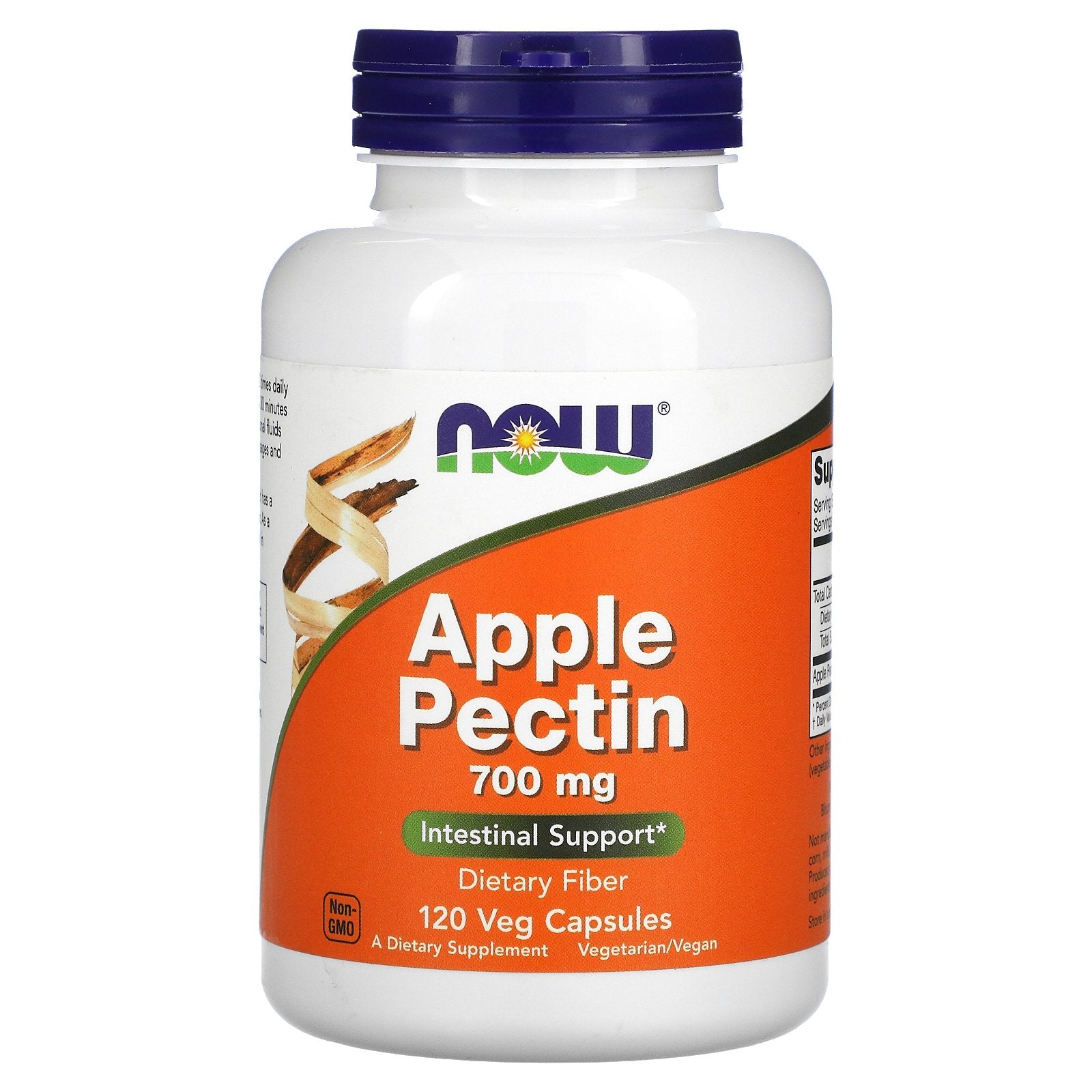 Premium Apple Pectin 700mg Supplement - Natural Digestive Support & Cholesterol Management - Perfect for Smoothies, Baking, and Daily Wellness Routine