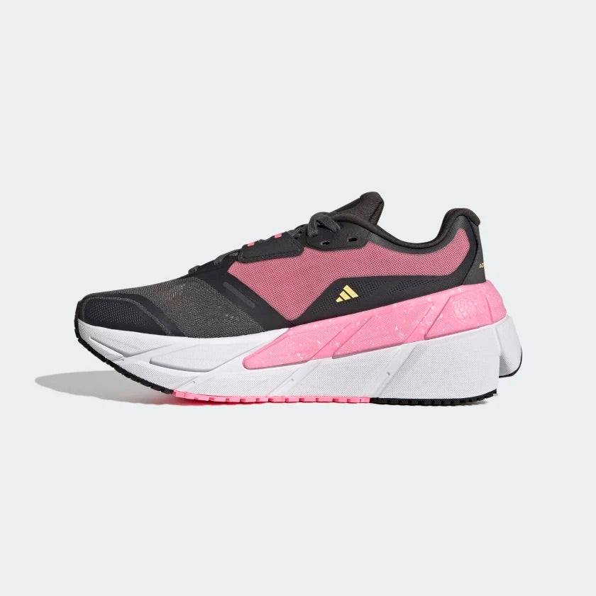 Women's Adistar CS Running Shoes - Grey Five/Almost Yellow/Beam Pink | Lightweight Cushioned Sneakers for Women | Perfect for Jogging, Gym Workouts & Daily Walking