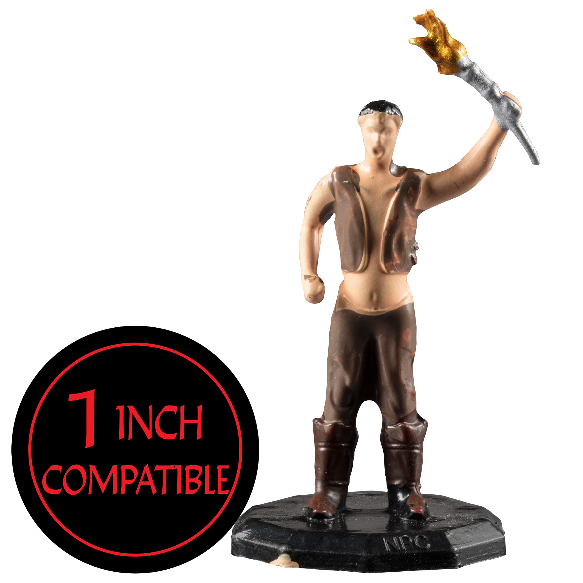 Fantasy RPG Miniatures - 8pc Hand-Painted DND NPC Figures for Tabletop Games