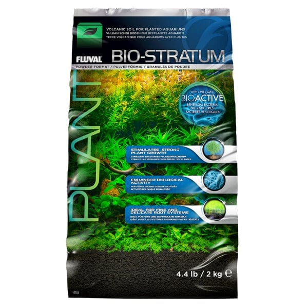 Fluval Bio Stratum Planted Aquarium Substrate - Natural Volcanic Soil for Healthy Plant Growth, Ideal for Shrimp Tanks & Aquatic Plants | Perfect for Freshwater Aquascaping & Fish Tank Setup