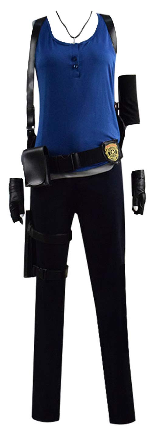 Jill Valentine Costume for Women - Adult Halloween Cosplay Outfit Full Set | Resident Evil Inspired Costume for Parties, Halloween & Cosplay Events