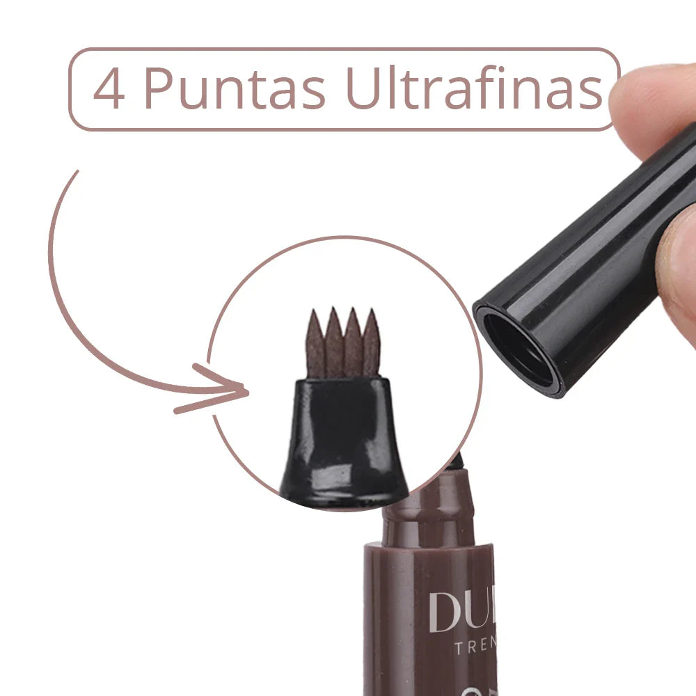 Best Eyebrow Pen for Natural Brows - Waterproof & Long-Lasting Microblading Effect - Perfect for Daily Makeup & Special Occasions