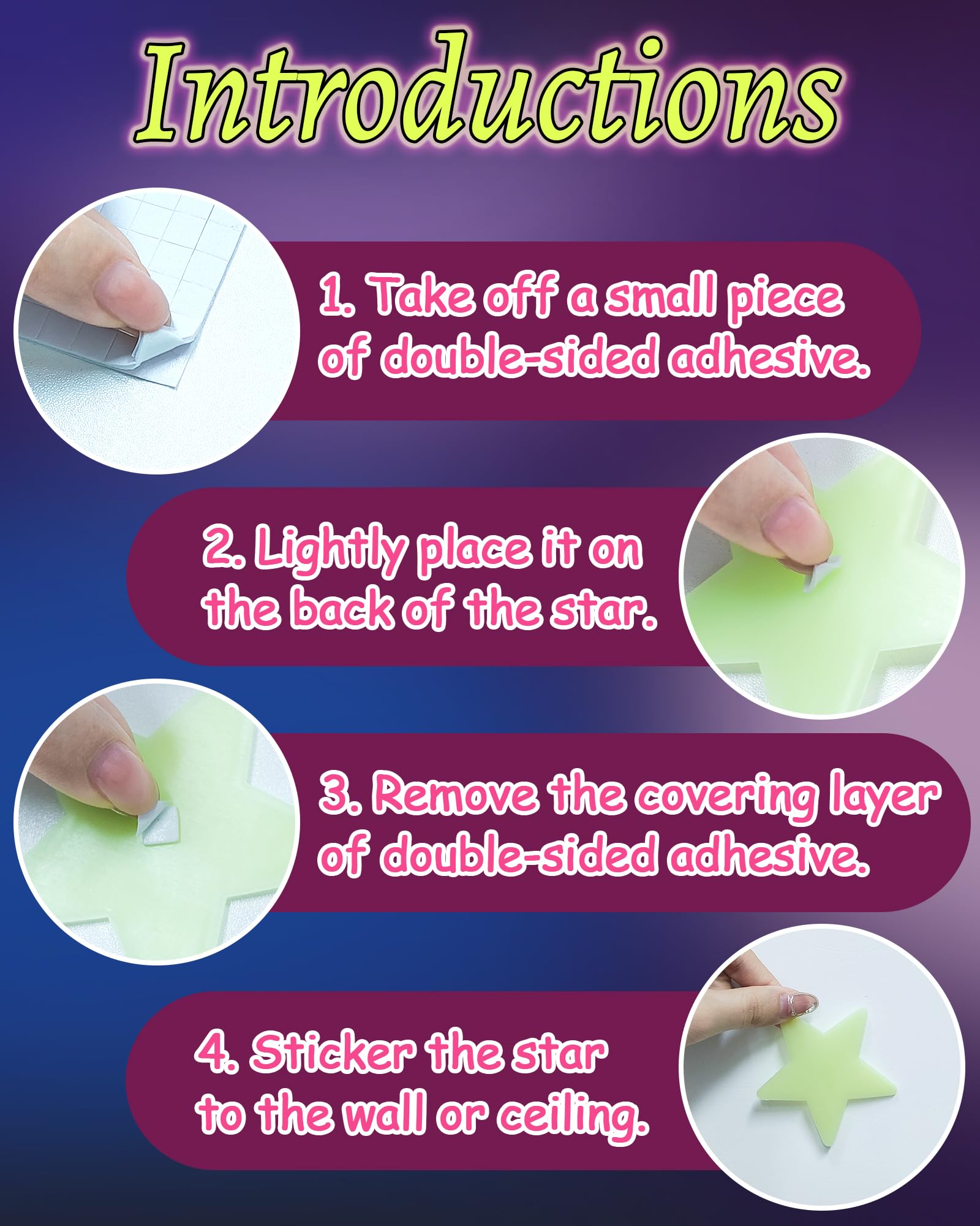 Glow in The Dark Stars Stickers - 201 Pcs Self-Adhesive Wall Decals for Kids Bedroom & Ceiling Decor - Perfect for Easter Basket Stuffers, Stocking Fillers & Room Makeover - Ideal for Boys Girls Ages 2-12 (Toddler to Preteen) - Create Magical Nighttime Scenes for Bedtime & Playrooms