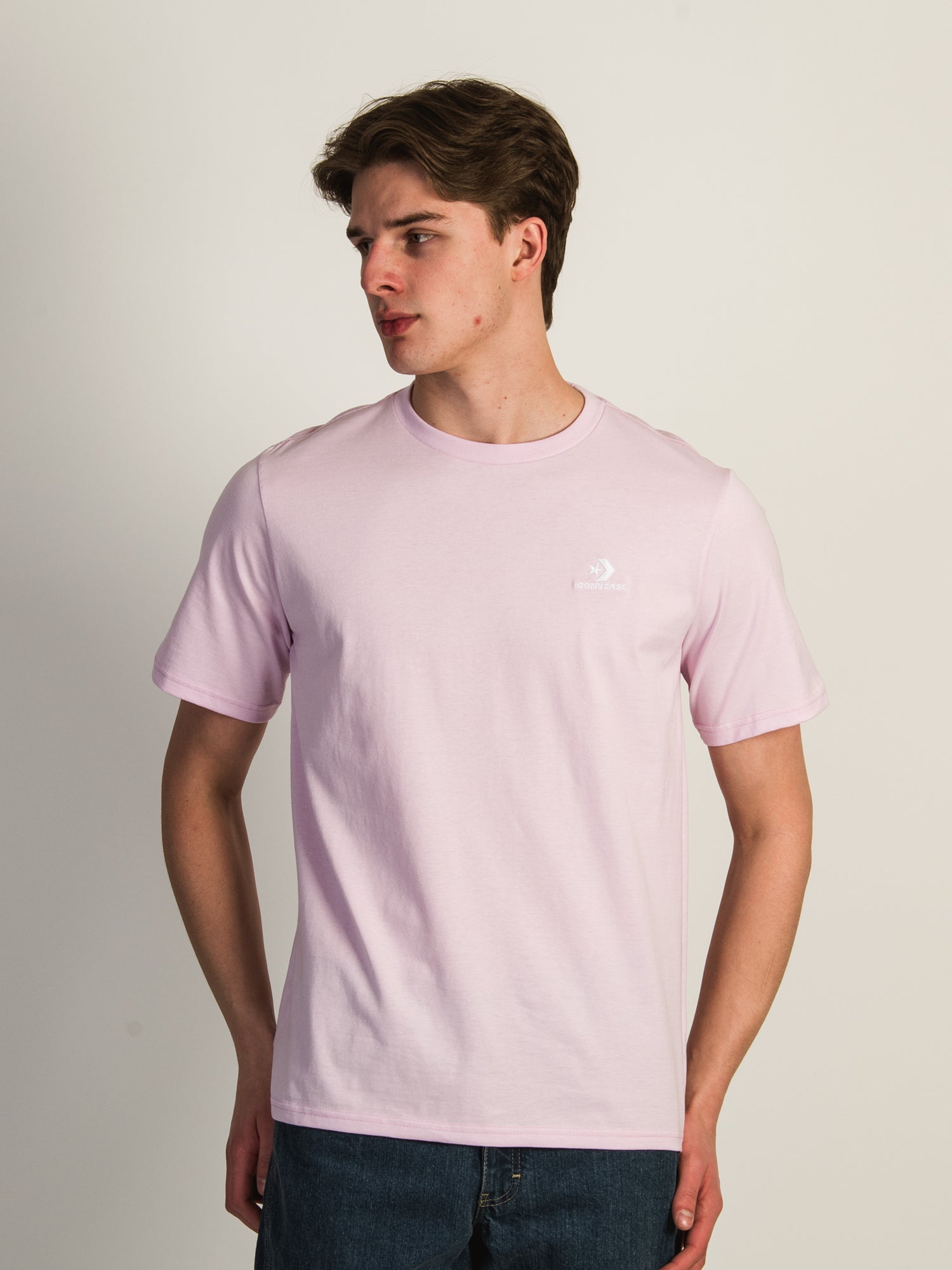 Converse Embroidered Star Chevron T-Shirt for Men & Women - Stylish Graphic Tee for Casual Wear & Street Fashion