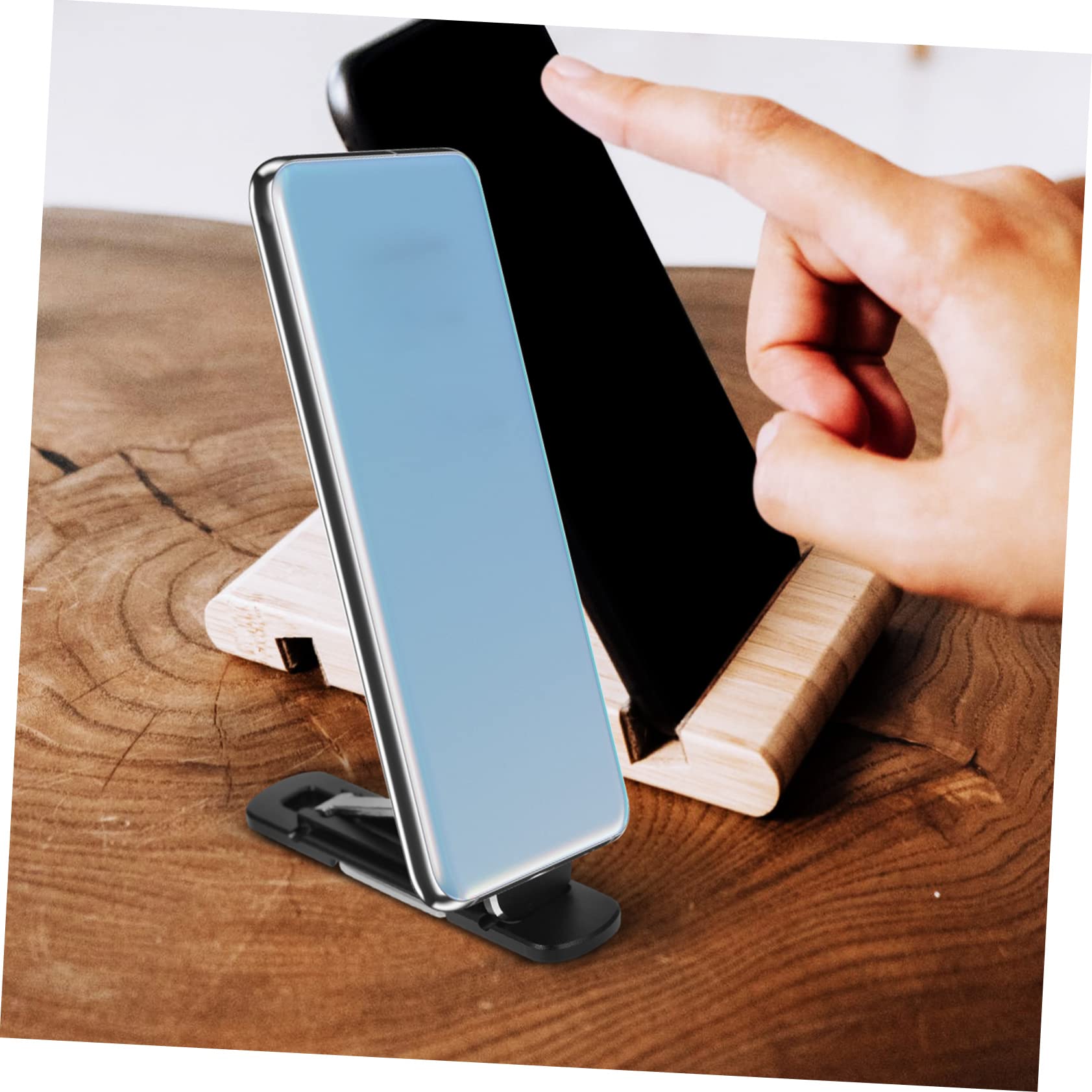 5-Pack Universal Phone Stand Holder with 360° Rotation - Adjustable & Compact for iPhone, Samsung, Galaxy - Perfect for Desk, Car, Bedside & Video Watching