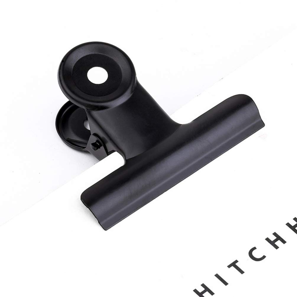 NUOBESTY 38mm Metal Bulldog Clips for Photos, Artwork & Office Use - 30pcs