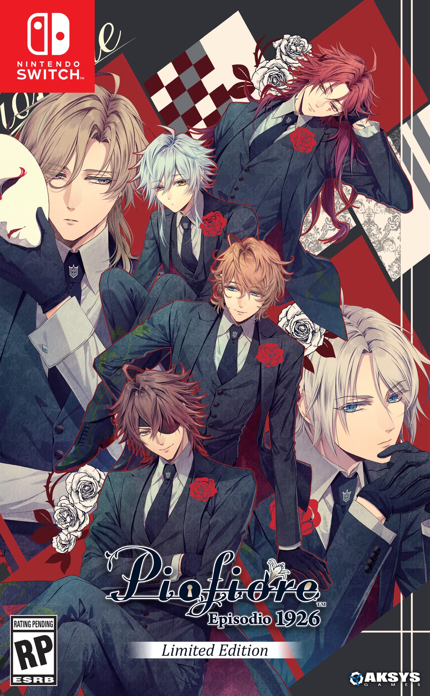 Piofiore: Episode 1926 Limited Edition - Nintendo Switch Game | Otome Visual Novel Adventure for Anime Fans | Perfect for Gaming Nights & Collector's Display