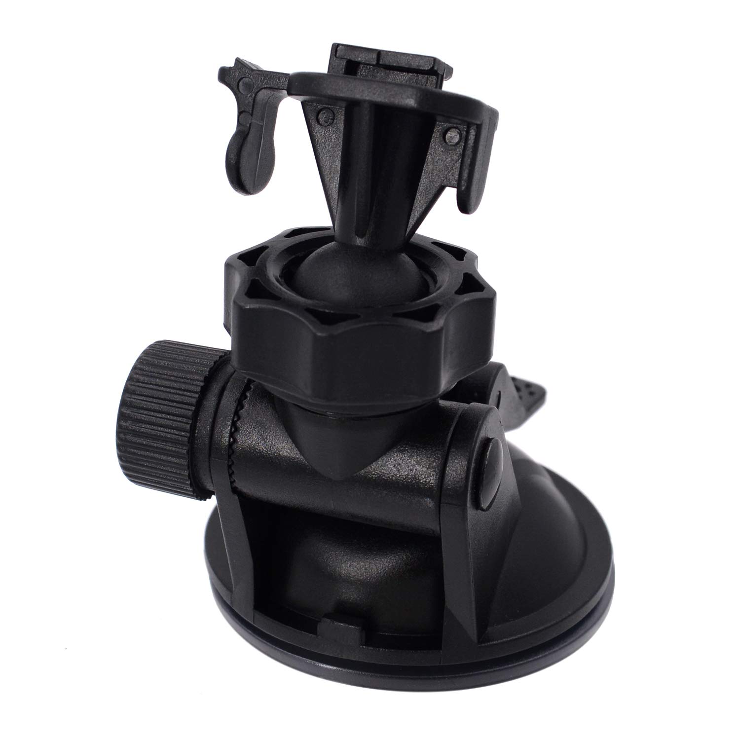 iSaddle CH02A YI Dash Camera Mount Holder - Universal Car DVR Windshield & Dashboard Suction Mount for HD Video Recording - Perfect for Road Trips, Uber/Lyft Drivers & Fleet Vehicles