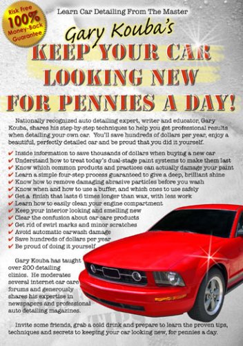Affordable Car Detailing Kit - Keep Your Vehicle Looking New for Pennies a Day | Perfect for DIY Car Wash, Interior Cleaning & Paint Protection