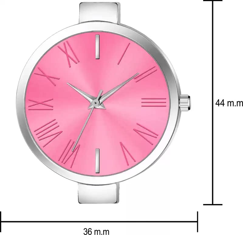 GOLDENIZE FASHION Stainless Steel Women's Watch - Elegant Ladies & Girls Wristwatch - Perfect Birthday, Anniversary & Graduation Gift - Ideal for Office, Party & Everyday Wear