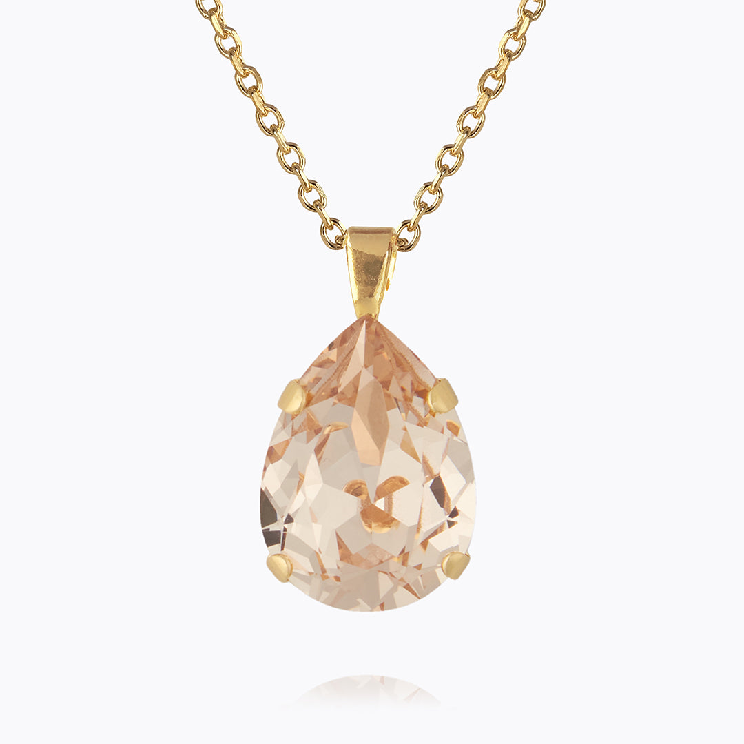 Elegant Classic Drop Necklace with Silk Cord - Perfect for Weddings, Parties & Everyday Wear