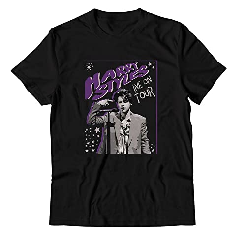 1-Direction Harry Styles Unisex Tour T-Shirt - Stylish Fine Line Graphic Tee for Men & Women - Perfect for Concerts, Fan Meetups & Casual Wear