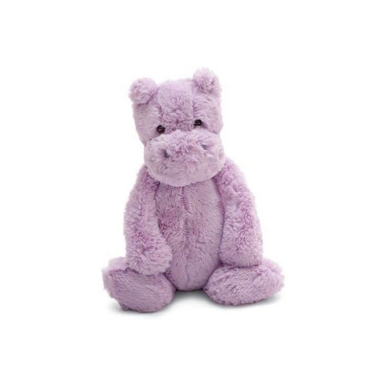 Bashful Hippo Medium Plush Toy by Jellycat – Soft & Cuddly Stuffed Animal for Kids, Gifts & Nursery Decor