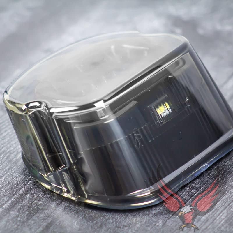 **Eagle Lights HALOZ Layback LED Tail Light with Turn Signals for Harley Davidson Motorcycles – High-Visibility Brake Light for Night Riding & Safety**    *(Use Case: Enhances visibility and safety for Harley Davidson riders during night rides, group rides, or urban commuting.)*