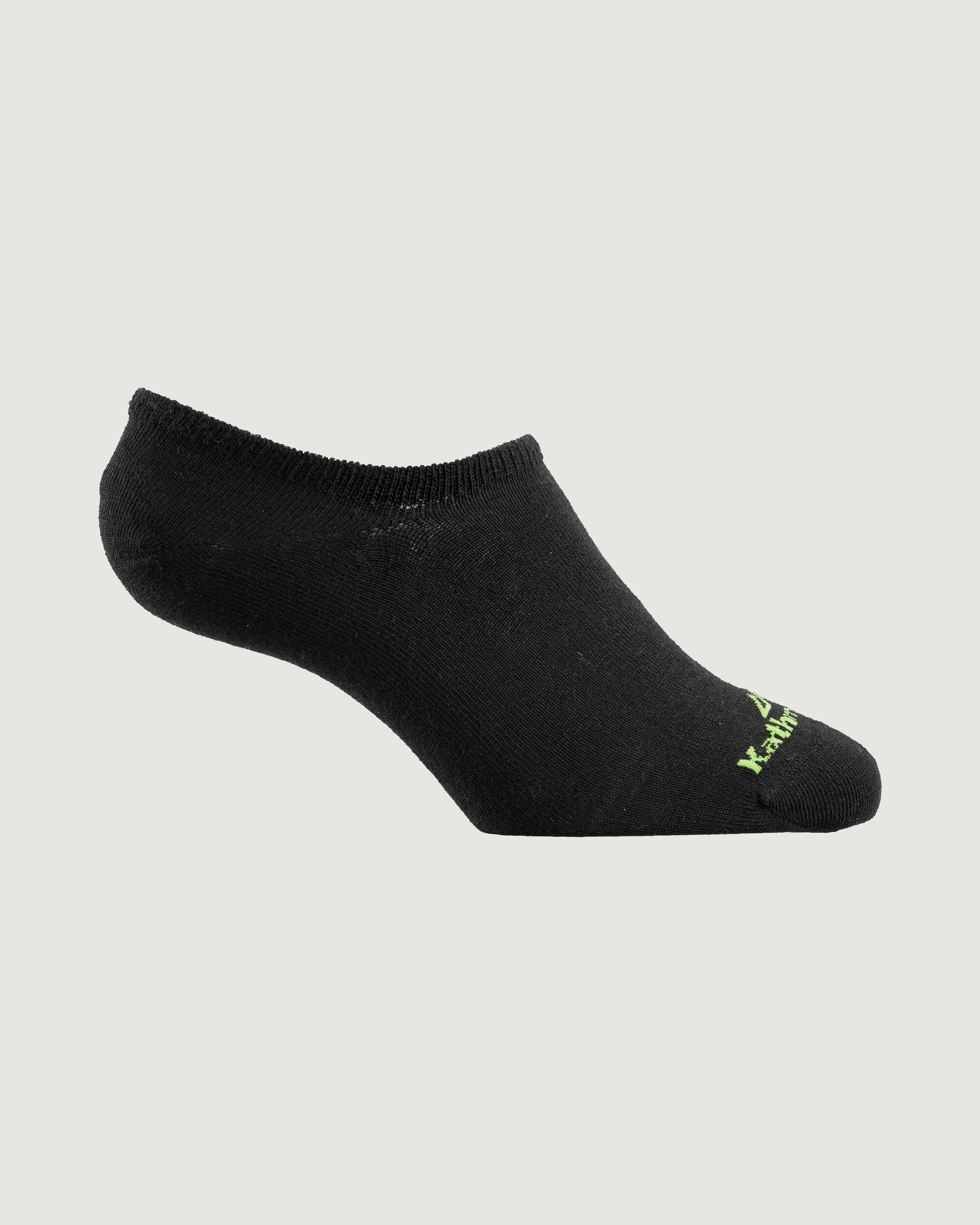 Premium Merino Wool No-Show Socks for Men & Women - Ultra Soft Breathable Invisible Liner Socks - Perfect for Running, Sneakers & Casual Wear - Black