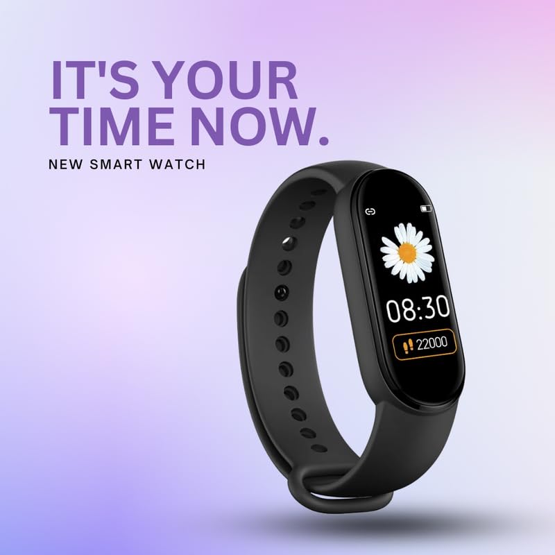M8 Smartband with Heart Rate & Sleep Tracker - Waterproof Fitness Tracker for Workouts & Swimming