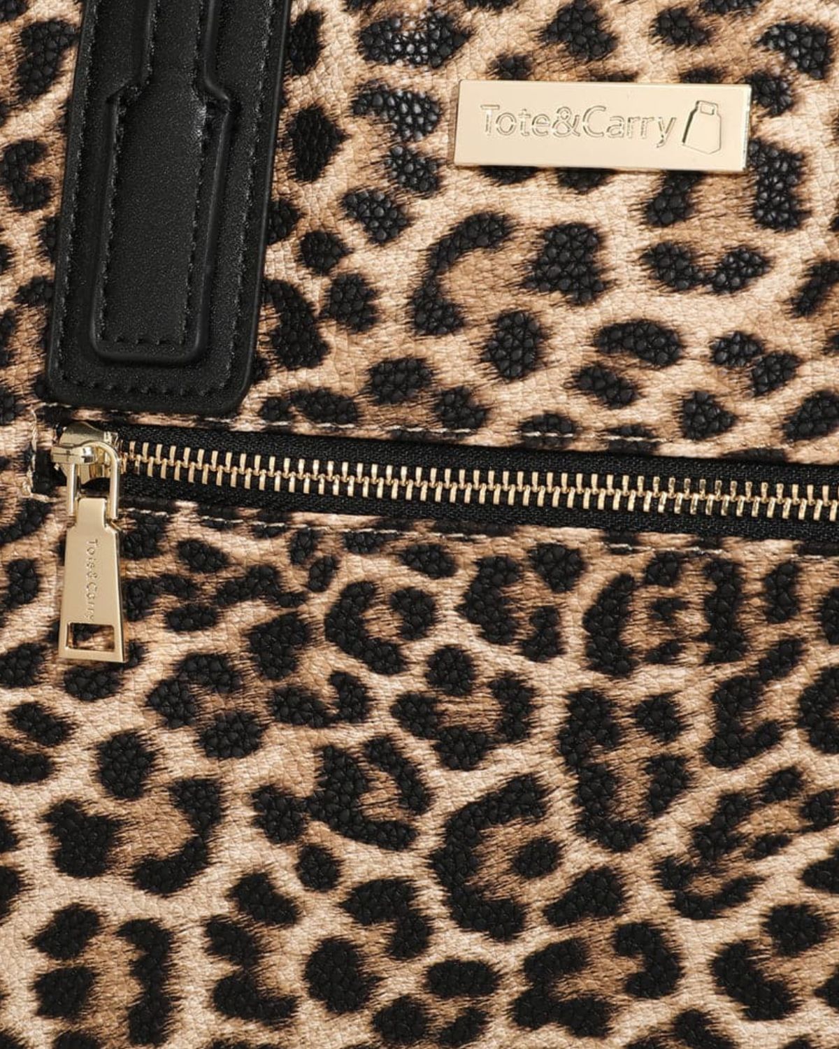 Stylish Brown Leopard Print Tote Bag for Women - Fashionable Handbag for Work, Shopping & Travel
