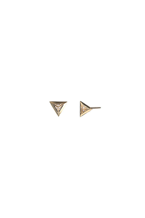 14K Gold Diamond Stud Earrings for Women - Elegant & Timeless Jewelry Gift for Everyday Wear & Special Occasions