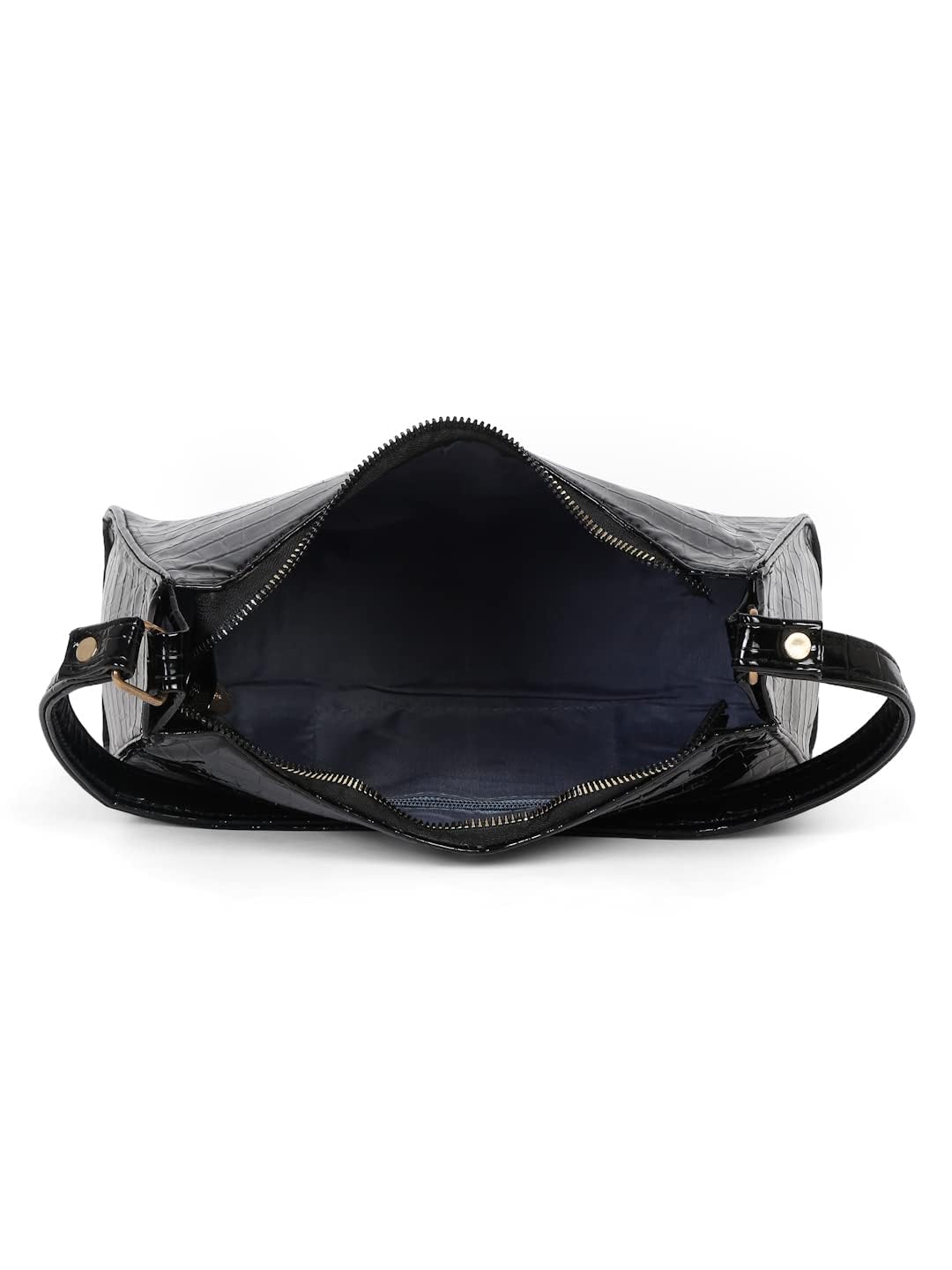 Fashionable White Leatherette Sling Bag for Women - Crossbody Shoulder Purse - Perfect for Work, Travel & Everyday Use
