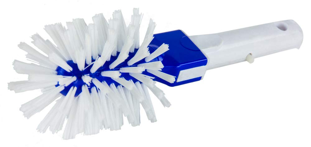 Aqua Select Pool Corner Brush - Safe for Floors, Walls & All Surfaces | Easy Cleaning for Hard-to-Reach Areas | Perfect for Pools, Spas & Hot Tubs