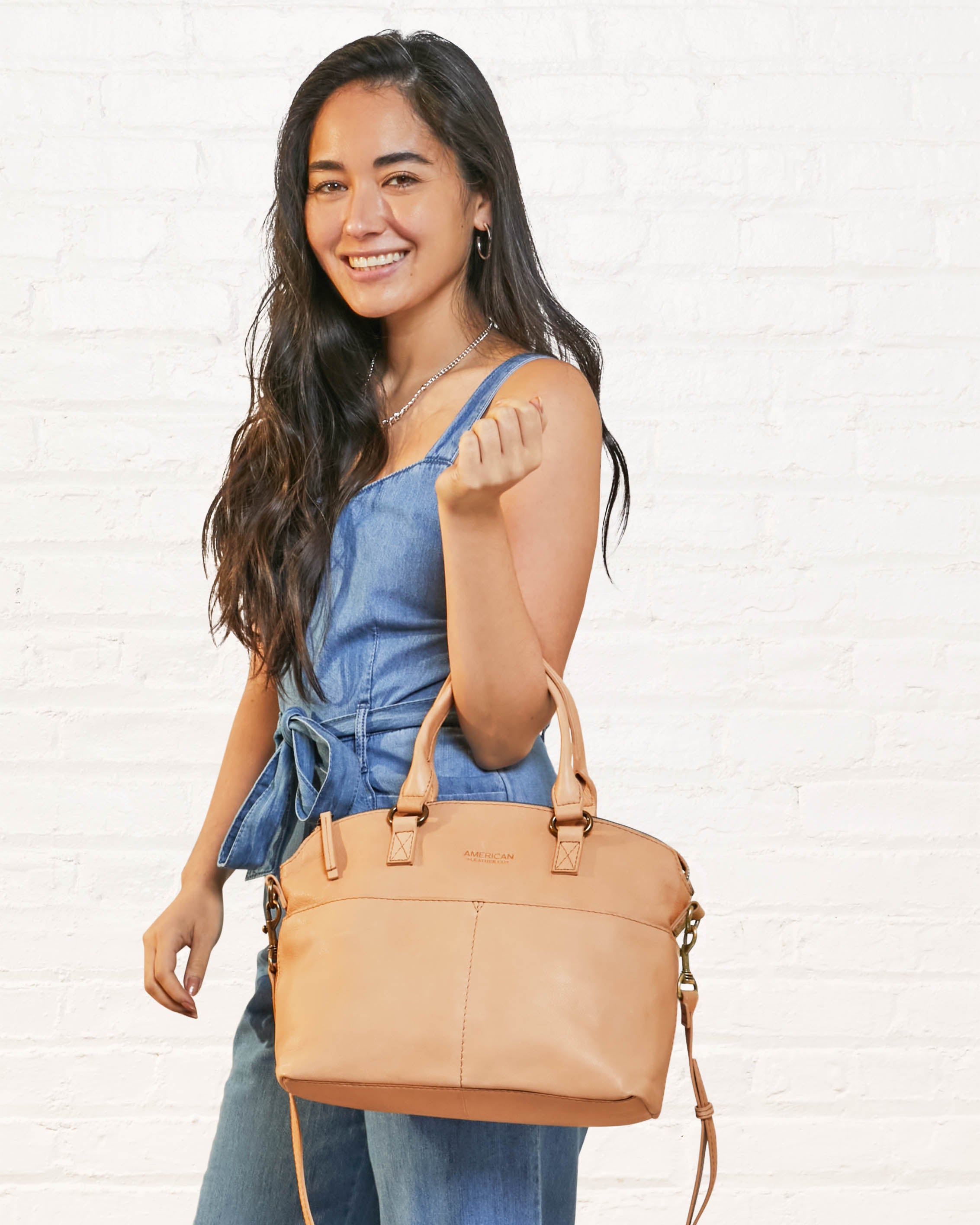 Carrie Dome Satchel - Stylish Leather Shoulder Bag for Women | Perfect for Work, Travel & Everyday Use