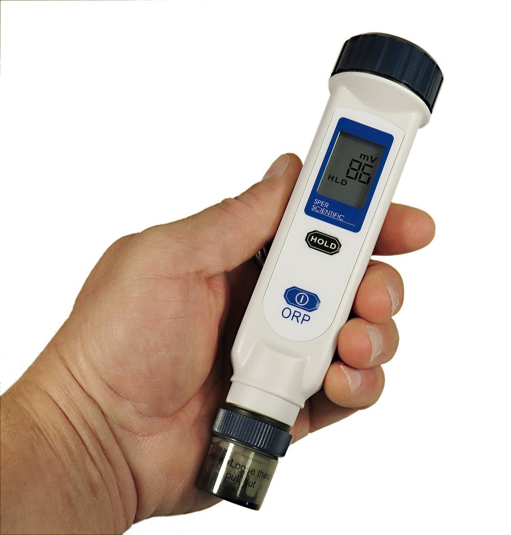 High Accuracy ORP Meter Pen - Digital Water Tester for Drinking, Pool, Aquarium & Hydroponics | Large LCD Display | Portable Oxidation Reduction Potential Tester
