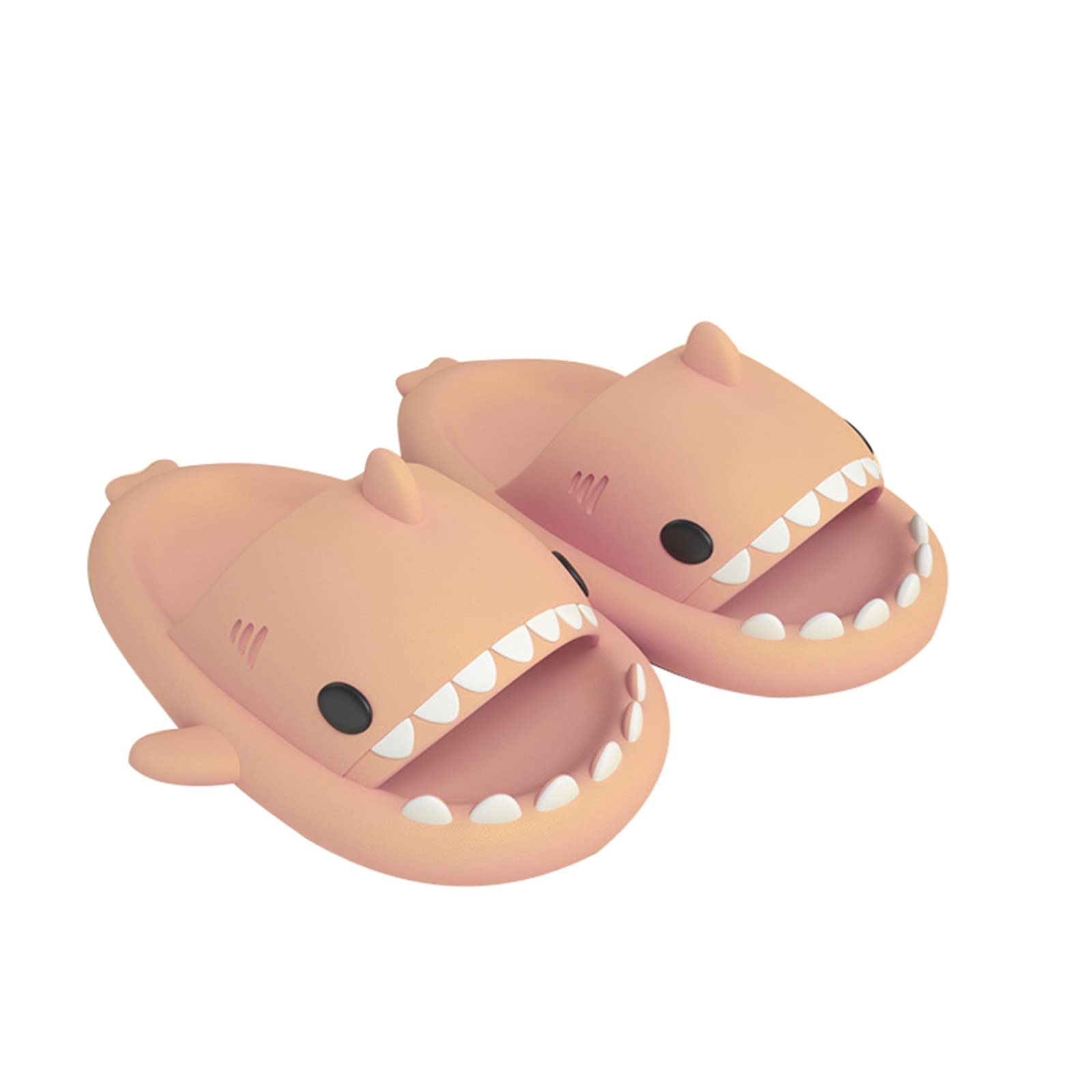 Shark Slippers for Women & Men - Cute Anti-Slip Open Toe Slides with Lightweight Sole | Summer Beach Shoes for Casual Wear, Poolside Lounging & Outdoor Relaxation
