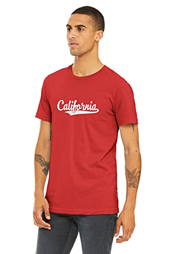 Red Shirt White California