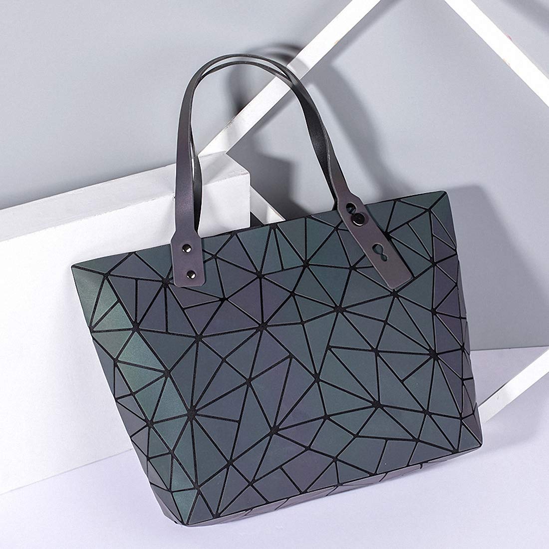 Luminous Holographic Tote Bag for Women - Stylish Crossbody Purse for Parties & Night Out