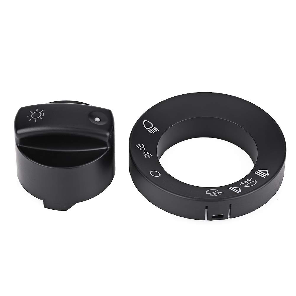 B7 Headlight Switch Repair Kit - Compatible with Audi S4 8E B6 B7 (2000-2007) & Fog Light Switch Cover - Replacement for 8E094153A - Perfect for Night Driving & DIY Car Maintenance